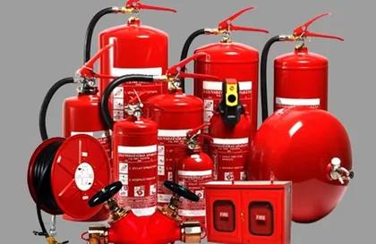 Fire extinguishers and fire safety equipment